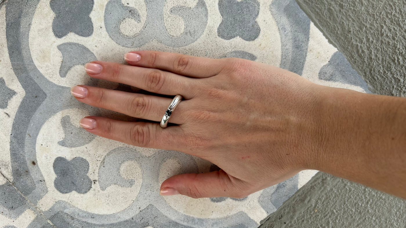 Azul Abisal · Sabiduría · Verdad — Anillo