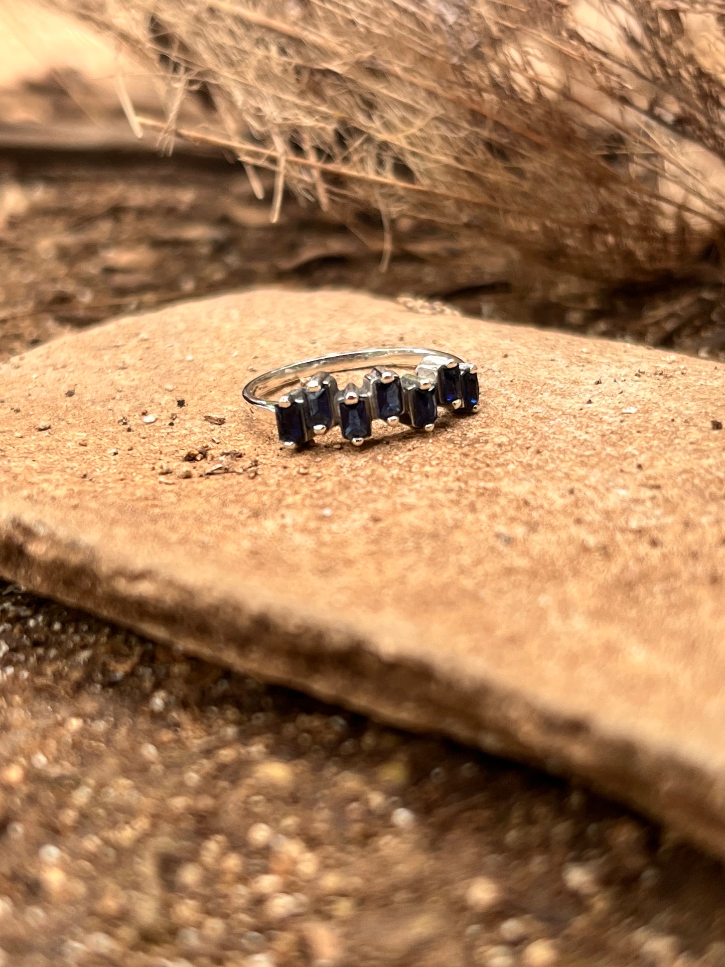 Marea Azul /Topacios & Plata 925 - Calma & Claridad