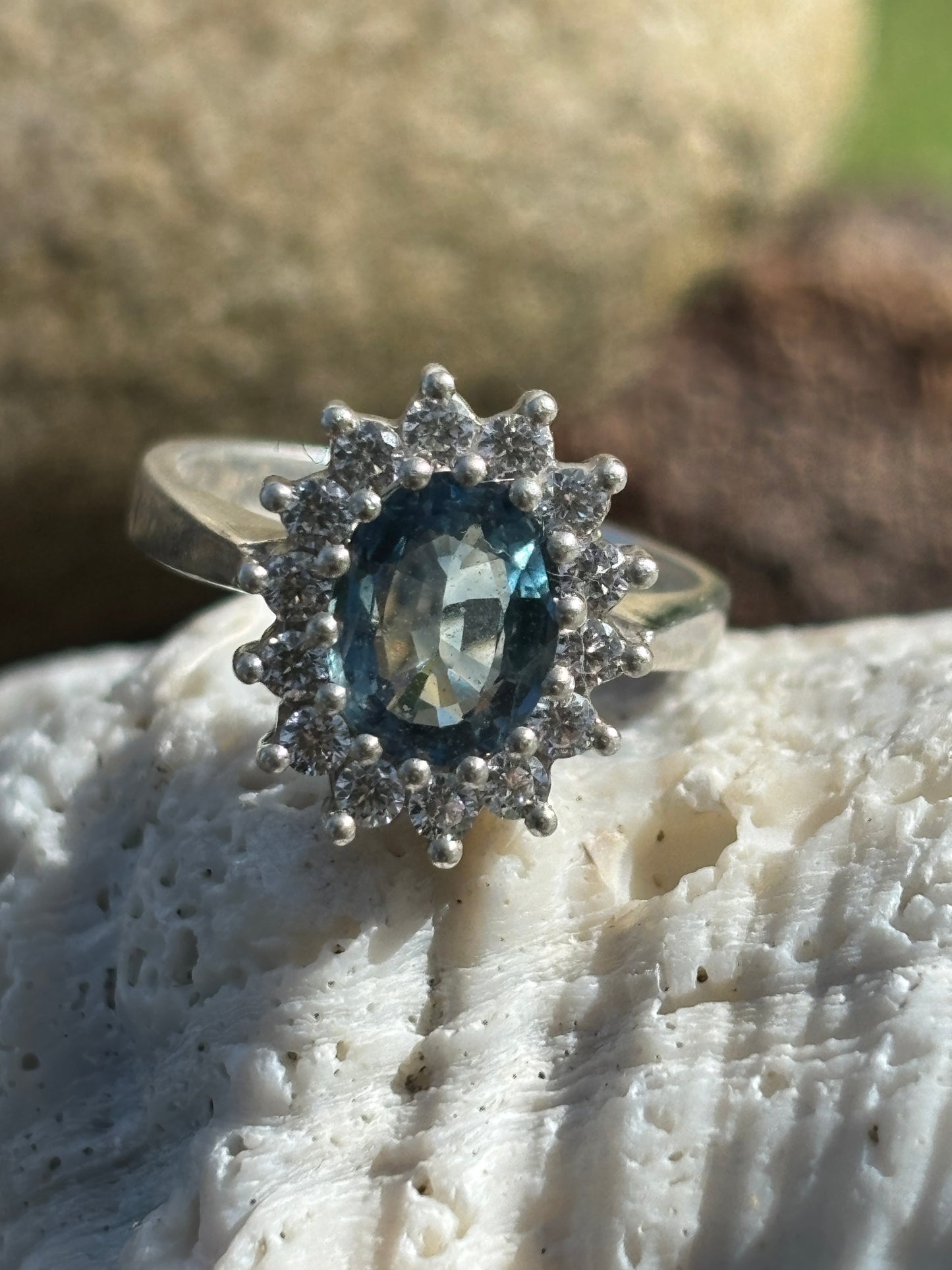 Eterna Marea / Topacio London Blue & Plata 925 - Calma & Sabiduría