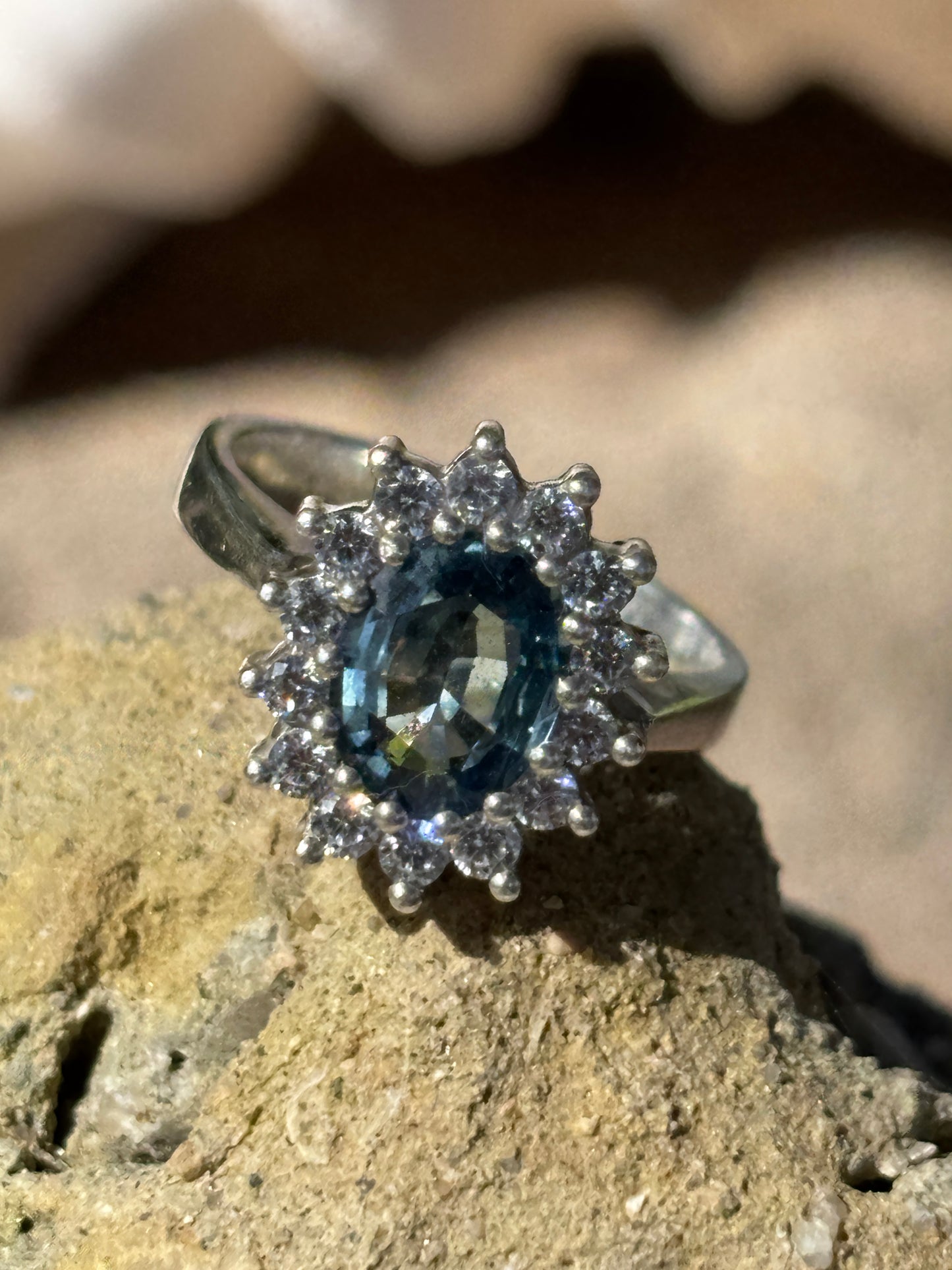 Eterna Marea / Topacio London Blue & Plata 925 - Calma & Sabiduría